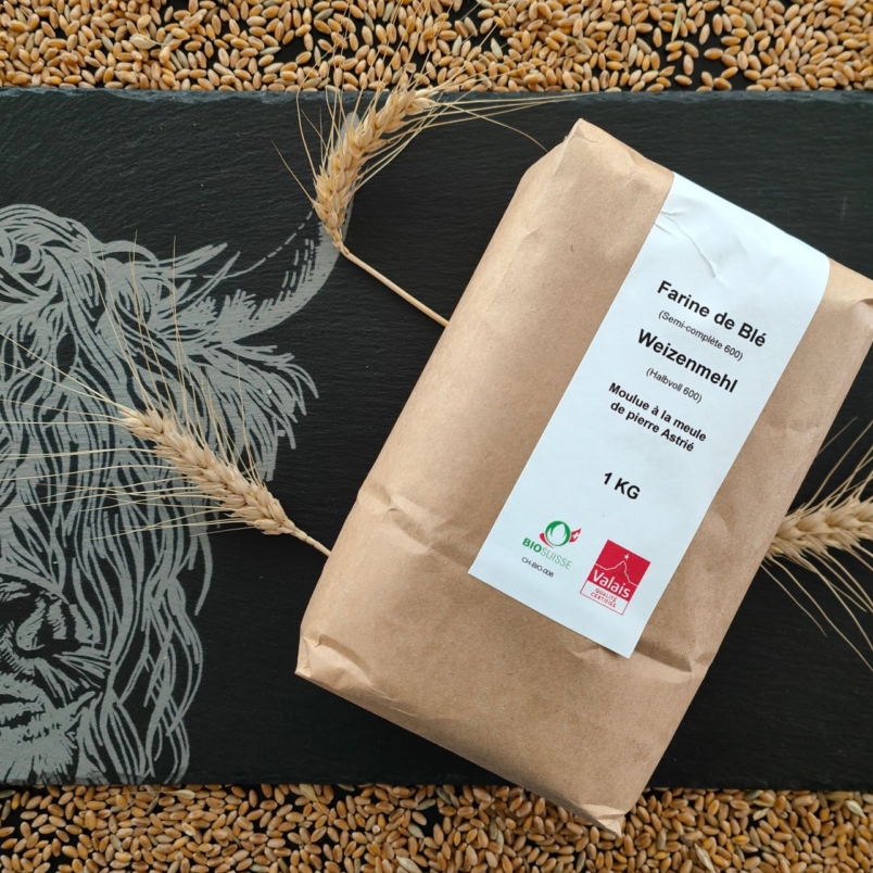 Farine de blé semi complète