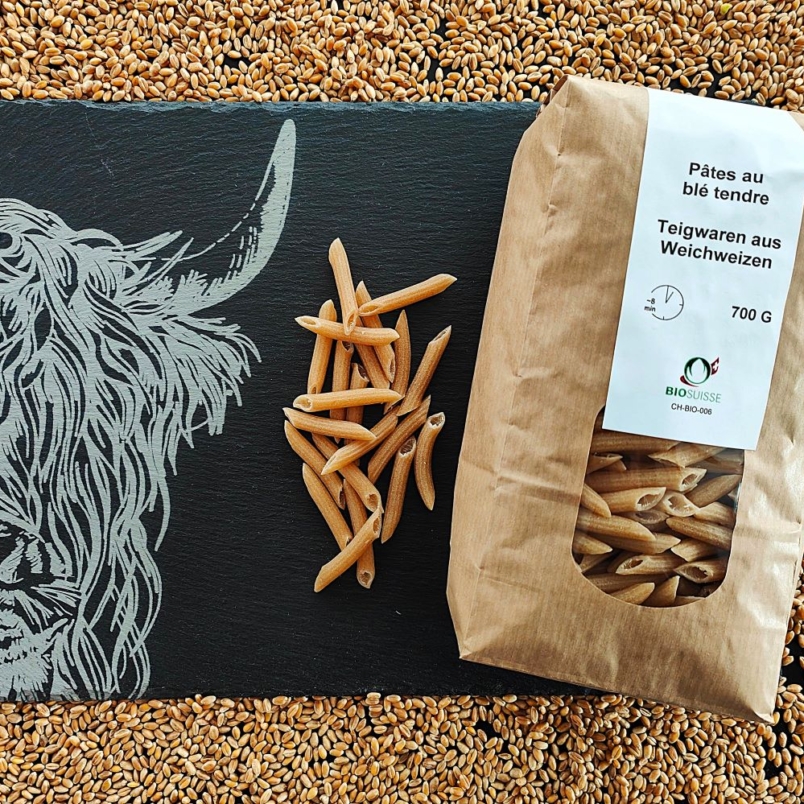 Pâtes au blé tendre (pennes)